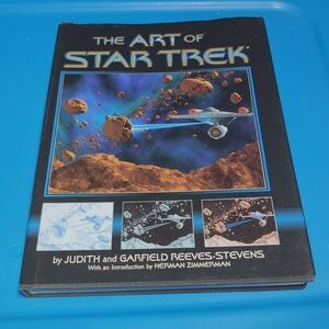 The Art of Star Trek Hardcover Book - Judith & Garfield Reeves Stevens